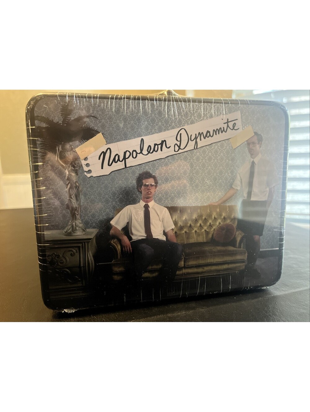 Vintage Napoleon Dynamite Liger Tin Lunch Box 2005 Sealed New - Rare